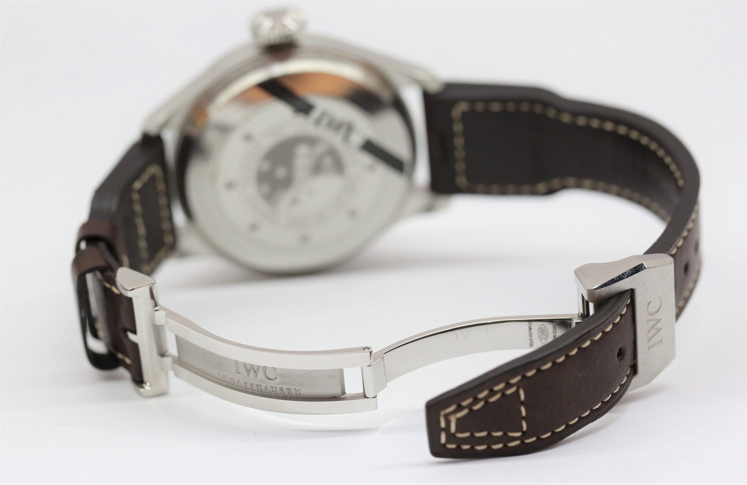 IWC Big Pilot Blue Dial Petit Prince Stainless Steel on IWC Strap with Deployant Clasp, Ref IW500908, Circa: 2016, Complete with Box & Papers - Image 4