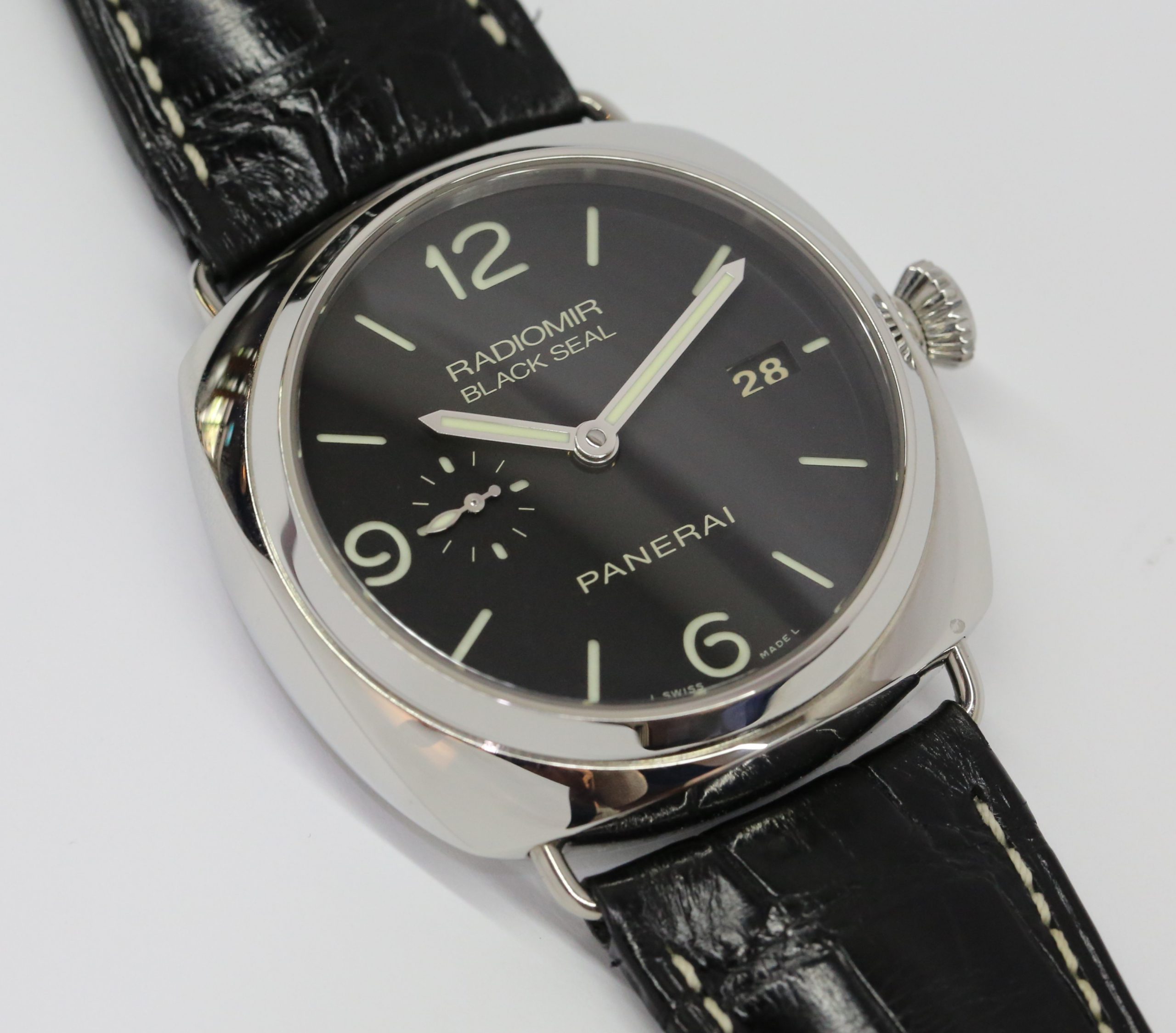 Panerai Radiomir Collection Black Seal in Stainless Steel, Black Sandwich Dial on Panerai Strap, Ref: PAM00388, Circa: 2015, With Box & Books - Image 3