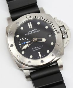 Panerai Luminor 1950 Submersible, 42mm, 3 Day Automatic Black index dial on Panerai Rubber strap, Ref: PAM00682, Circa: 2018, With Box & Papers