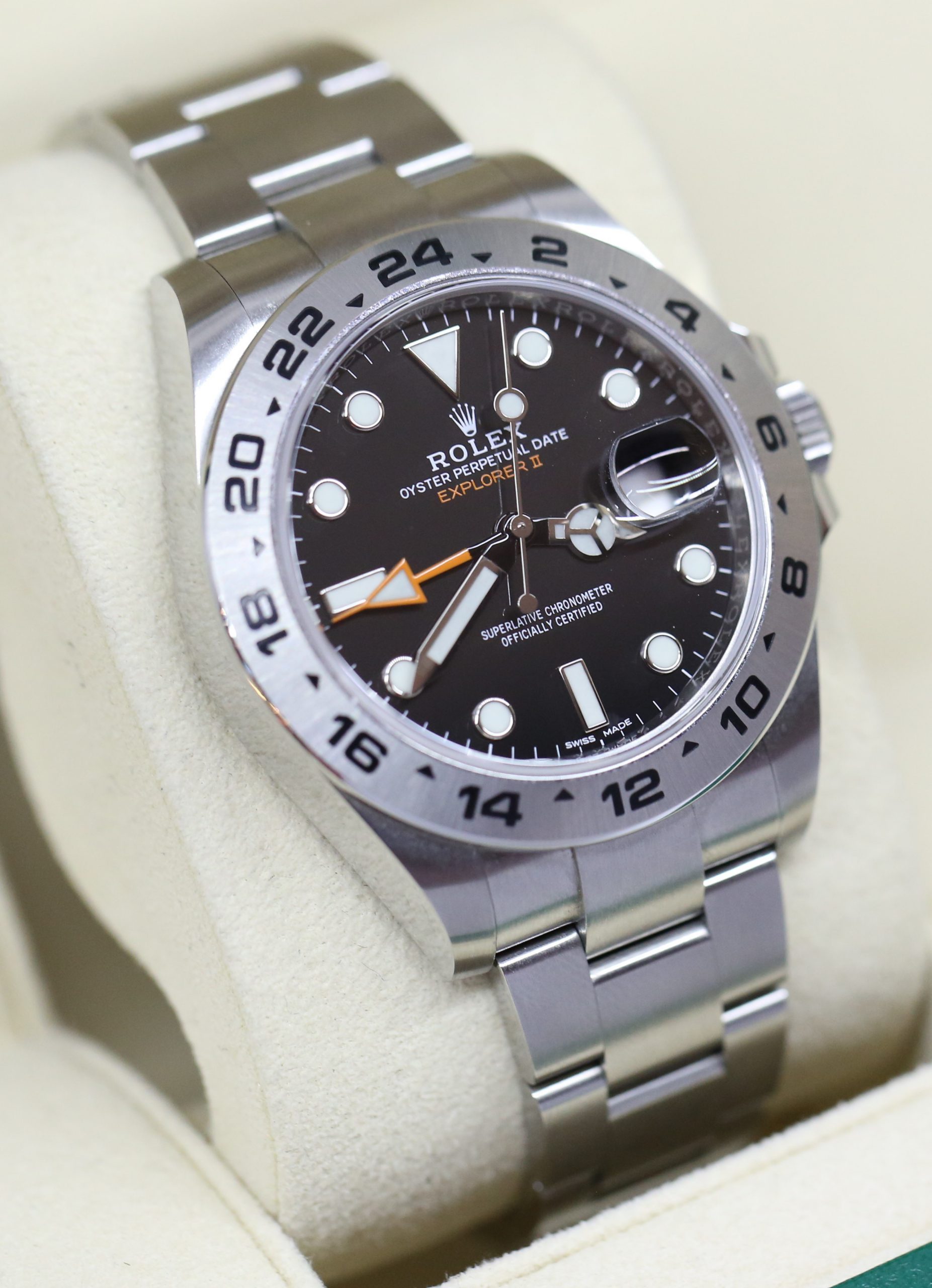 Rolex Explorer 2 GMT Stainless Steel on Rolex Oystersteel Bracelet, Ref: 216570, Circa: 2020, Complete with Box & Papers - Image 3