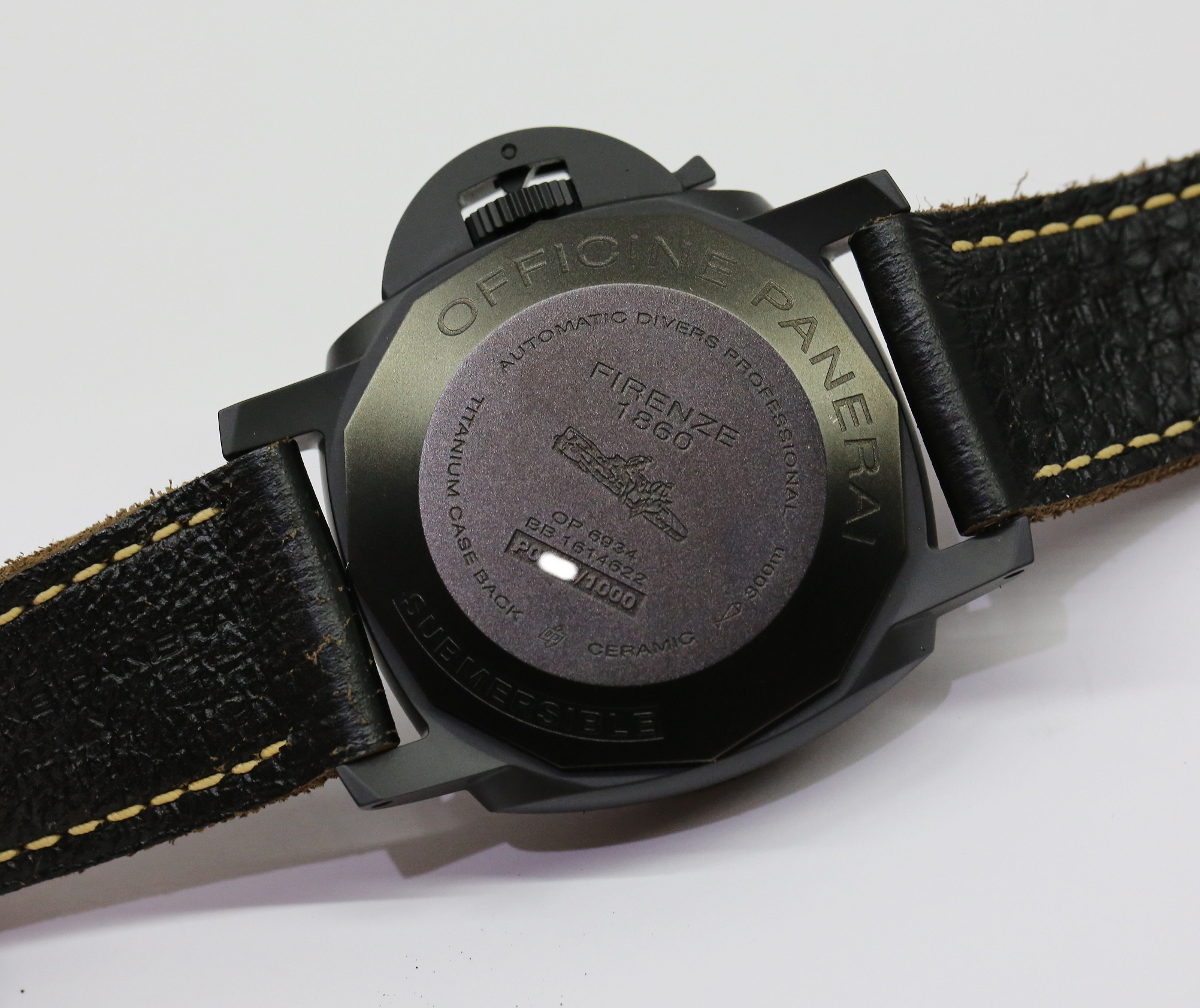 Panerai Luminor Submersible Special Edition in Black Ceramic, 1950 Case design, 3 day power reserve, Ref: PAM 508, Boutique Special Edition, full set. - Image 6