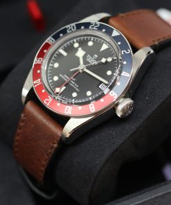 Alternative view of Tudor Black Bay GMT Stainless Steel on Strap with Tudor Deployant Clasp, Pepsi Bezel, Ref: 79830RB, Circa: 2019, Complete with Box, Papers & Balance of Factory Warranty