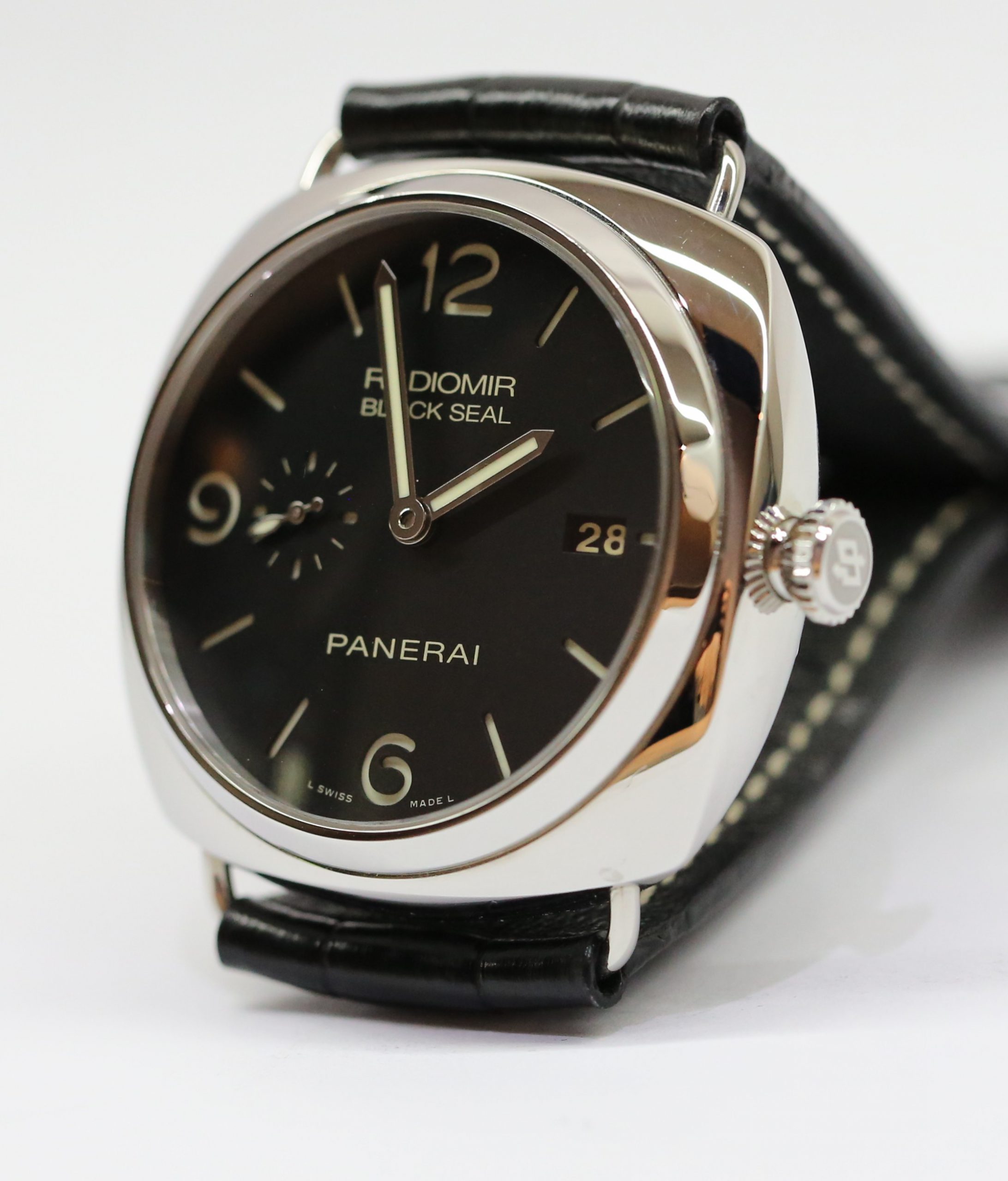 Panerai Radiomir Collection Black Seal in Stainless Steel, Black Sandwich Dial on Panerai Strap, Ref: PAM00388, Circa: 2015, With Box & Books - Image 2