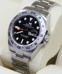 Alternative view of Rolex Explorer 2 GMT Stainless Steel on Rolex Oystersteel Bracelet, Ref: 216570, Circa: 2020, Complete with Box & Papers
