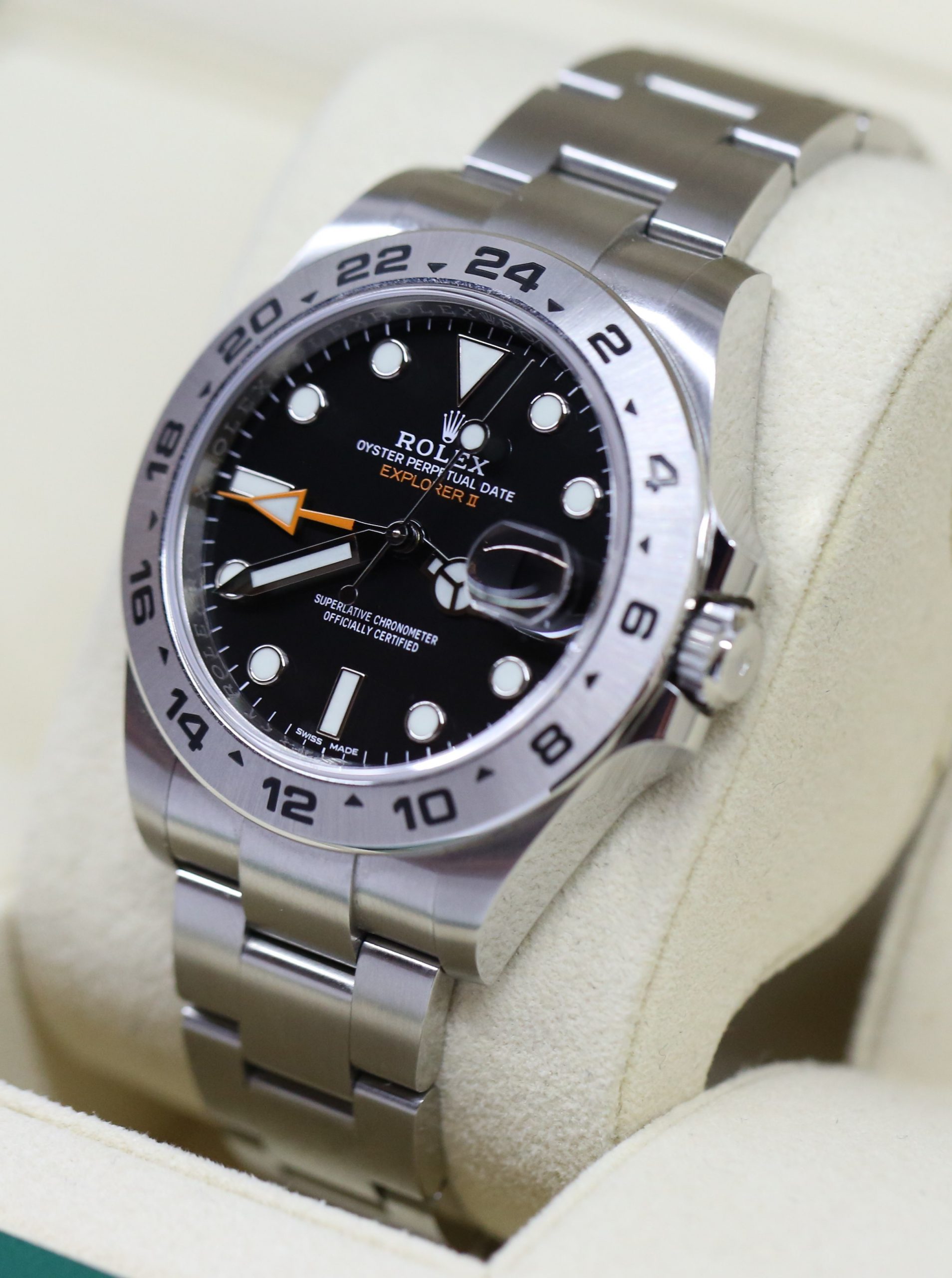 Rolex Explorer 2 GMT Stainless Steel on Rolex Oystersteel Bracelet, Ref: 216570, Circa: 2020, Complete with Box & Papers - Image 2