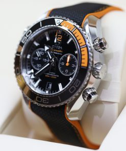 Alternative view of Omega Seamaster Planet Ocean Chronograph Co-Axial movement, 45.5mm Stainless Steel Case on Omega Rubber Strap, Circa: 2020, Complete with Box, Papers & Balance of Omega Factory Warranty