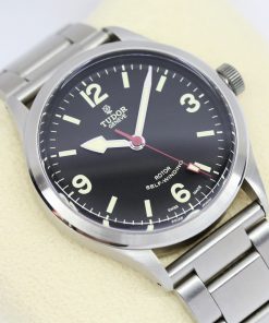 Tudor Heritage Ranger in Stainless steel, Black 3 6 9 Dial, 41mm Case on a Tudor Stainless Steel Bracelet, Ref: 79910, Circa: 2020, Complete with Box & Papers