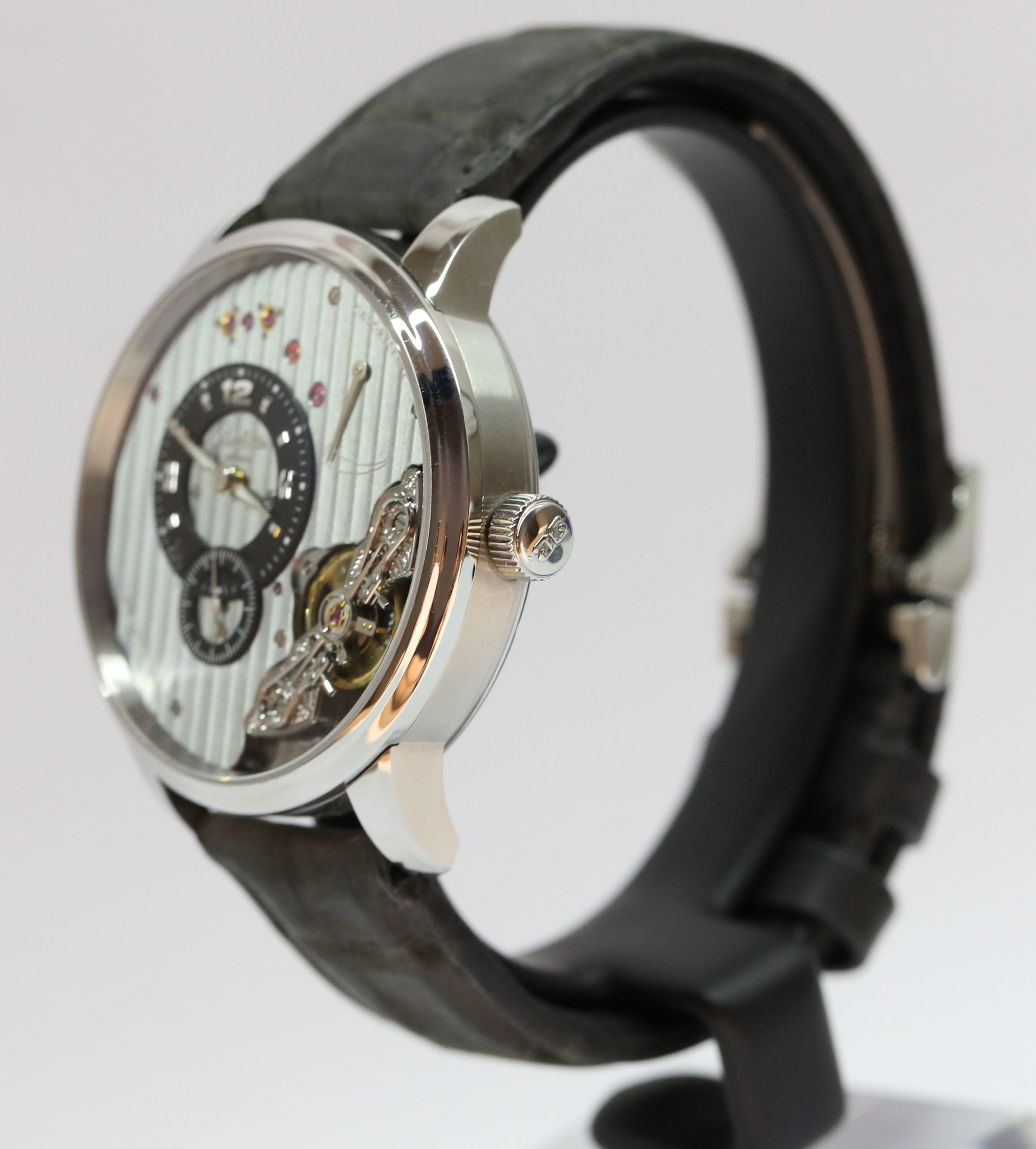 Glashutte Original Panoinverse XL, Stainless Steel on Strap, Ref 66-06-04-22-05, Complete with Box & Papers - Image 2
