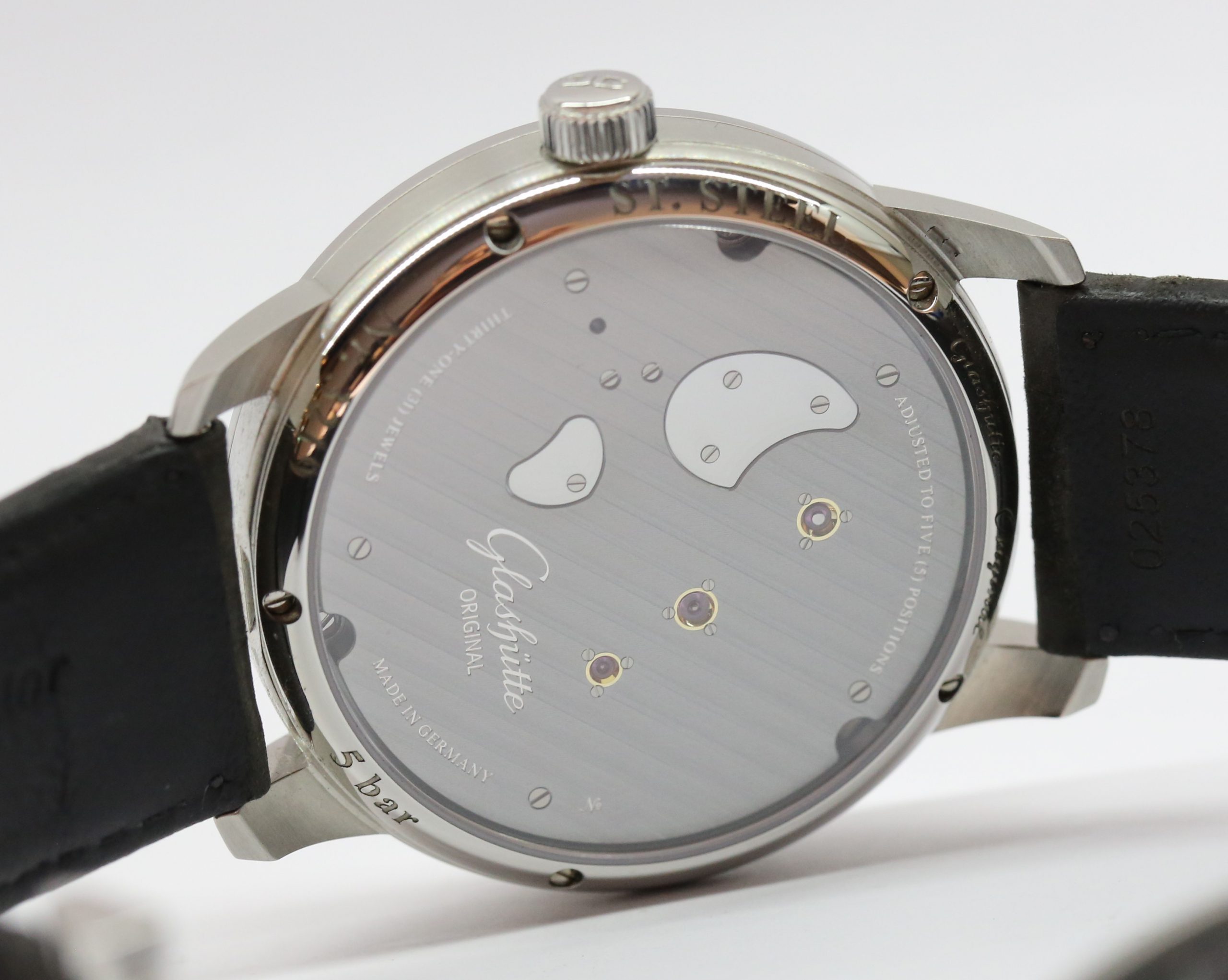 Glashutte Original Panoinverse XL Stainless Steel On Strap Ref 66 06 glashutte-original-panoinverse-xl-stainless-steel-on-strap-ref-66-06