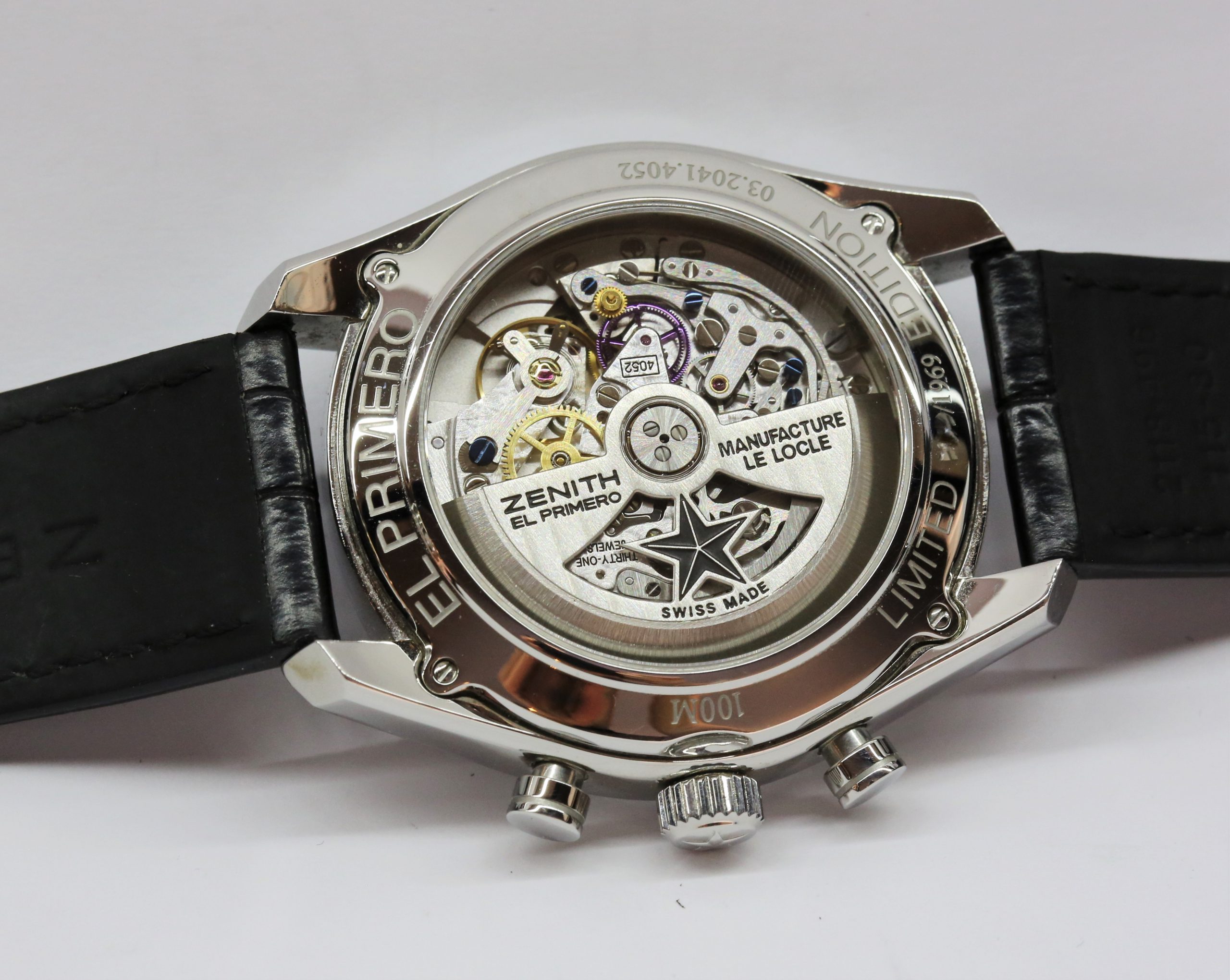 Zenith El Primero Striking 10th Chronograph Limited Edition, Ref: 03.2041.4052/69.C496, Circa 2014, Complete with Box & Papers - Image 4