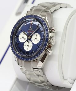 Alternative view of Omega Speedmaster Professional Moonwatch Tokyo 2020 Olympics Edition, Blue Dial with White Sub dials, Ref: 52230423003001, Circa: 2020, Complete with Box & Papers, Never worn LNIB
