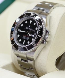 Alternative view of Rolex Sea-Dweller 43mm “Anniversary Red” in Stainless Steel on a Rolex Oystersteel Bracelet, Ref: 126600, Circa: 2018, Complete with Box, Papers & Balance of Rolex 5 Year Factory Warranty