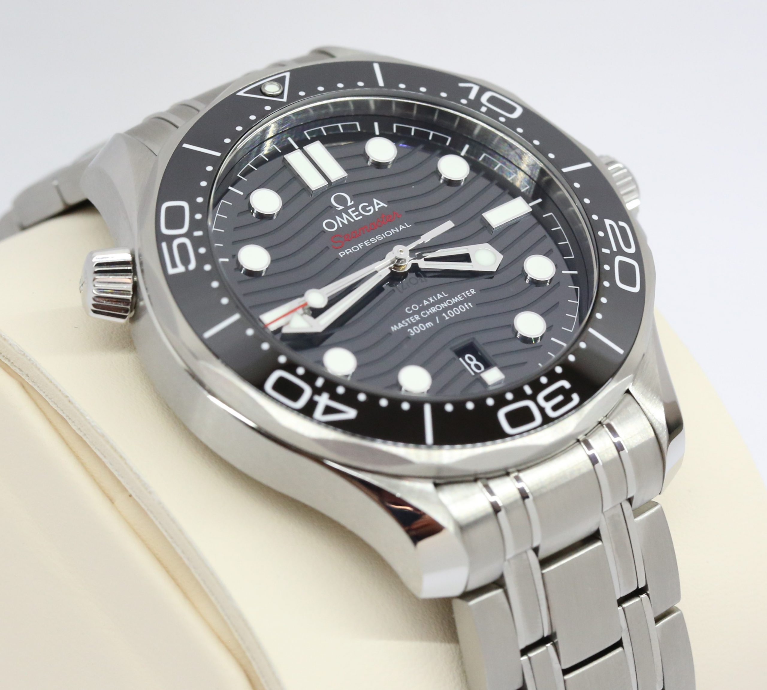 Omega Seamaster Professional 300m Stainless Steel on Bracelet, Reference: 210.30.42.20.01.001, Circa: 2021, Complete with Box & Papers