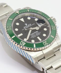 Rolex Submariner Date, Green Cerachrom Bezel, Black Index Dial on a Rolex OysterSteel Bracelet, Ref: 126610LV, Circa: 2020, Complete with Box & Papers