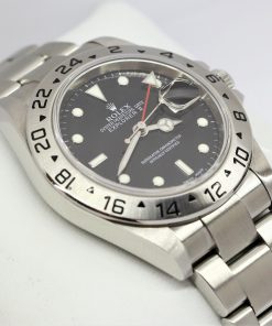 Rolex Explorer 2 40mm in Stainless Steel on a Rolex Oystersteel Bracelet, Black Index Dial, Ref 16570, Circa: 2007, Complete with Box and Papers