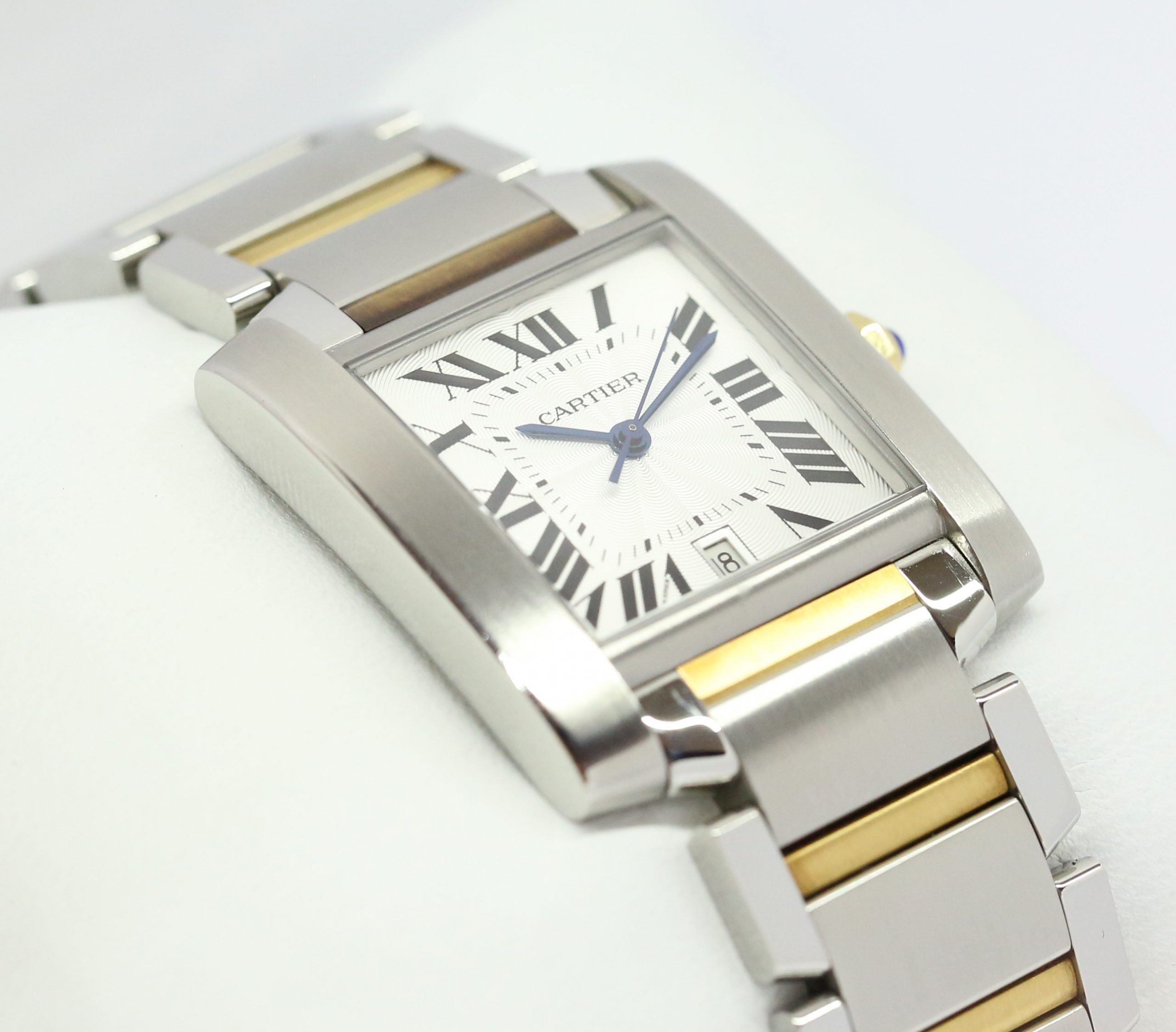 Cartier Tank Francaise Automatic Stainless Steel & 18ct Yellow Gold, Ref: W51005Q4