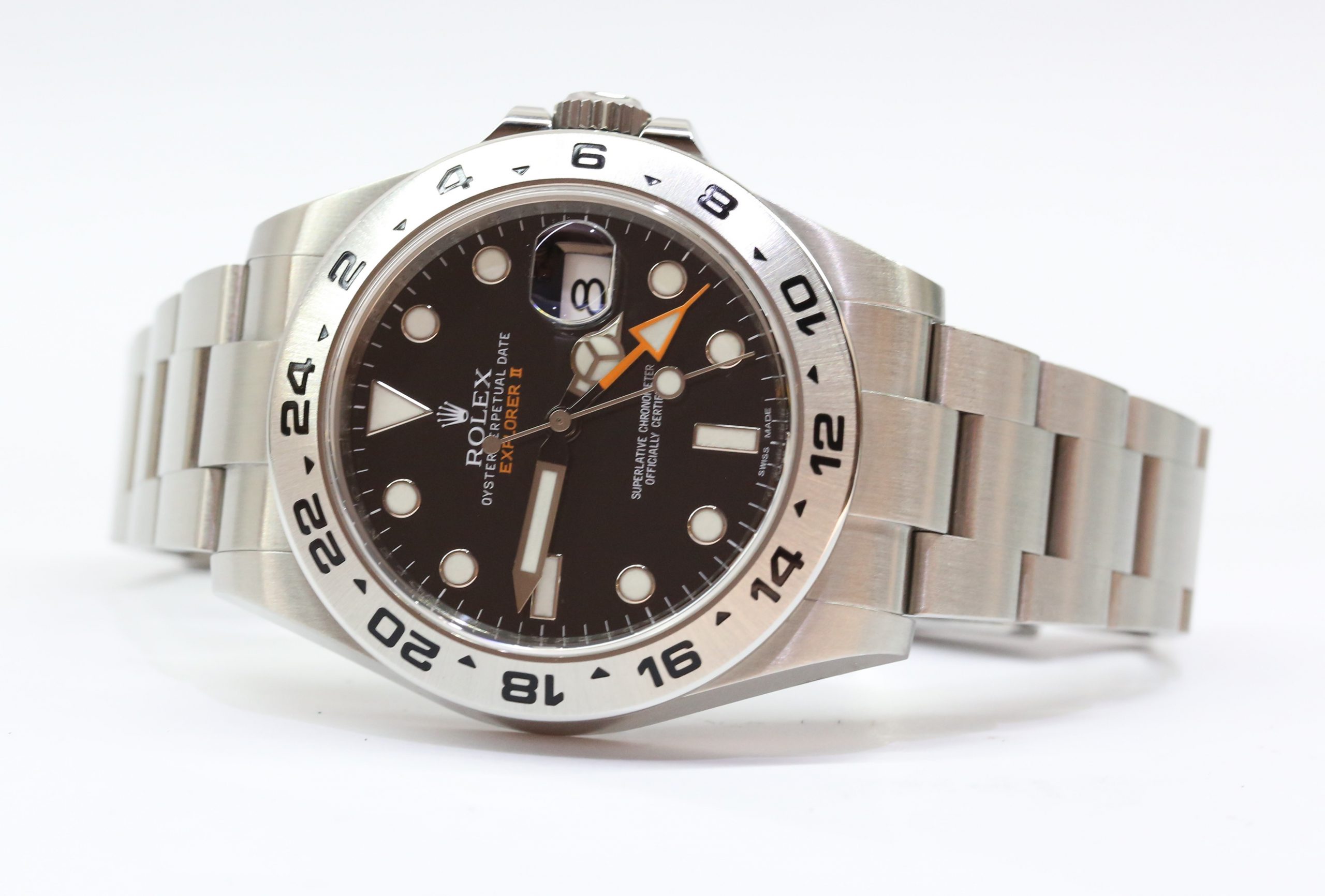Rolex Explorer 2, 42mm in Stainless Steel on Rolex Oystersteel Bracelet, Black Index Dial, Ref: 216570, Circa: 2015, Complete with Box & Papers - Image 3