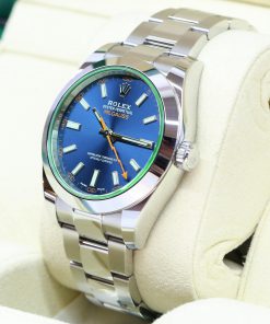Alternative view of Rolex Milgauss Z-Blue, Stainless Steel on Rolex Oystersteel Bracelet, Ref: 116400GV, Circa: 2020, Complete with Box, Papers & Balance of Rolex Factory Warranty