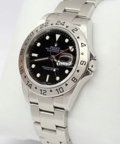 Alternative view of Rolex Explorer 2 40mm in Stainless Steel on a Rolex Oystersteel Bracelet, Black Index Dial, Ref 16570, Circa: 2007, Complete with Box and Papers
