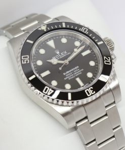 Rolex Submariner Ceramic Bezel, Non-Date 40mm in Stainless Steel on a Rolex Oystersteel Bracelet, Reference 114060, Circa: 2017,  With Box & Warranty Card