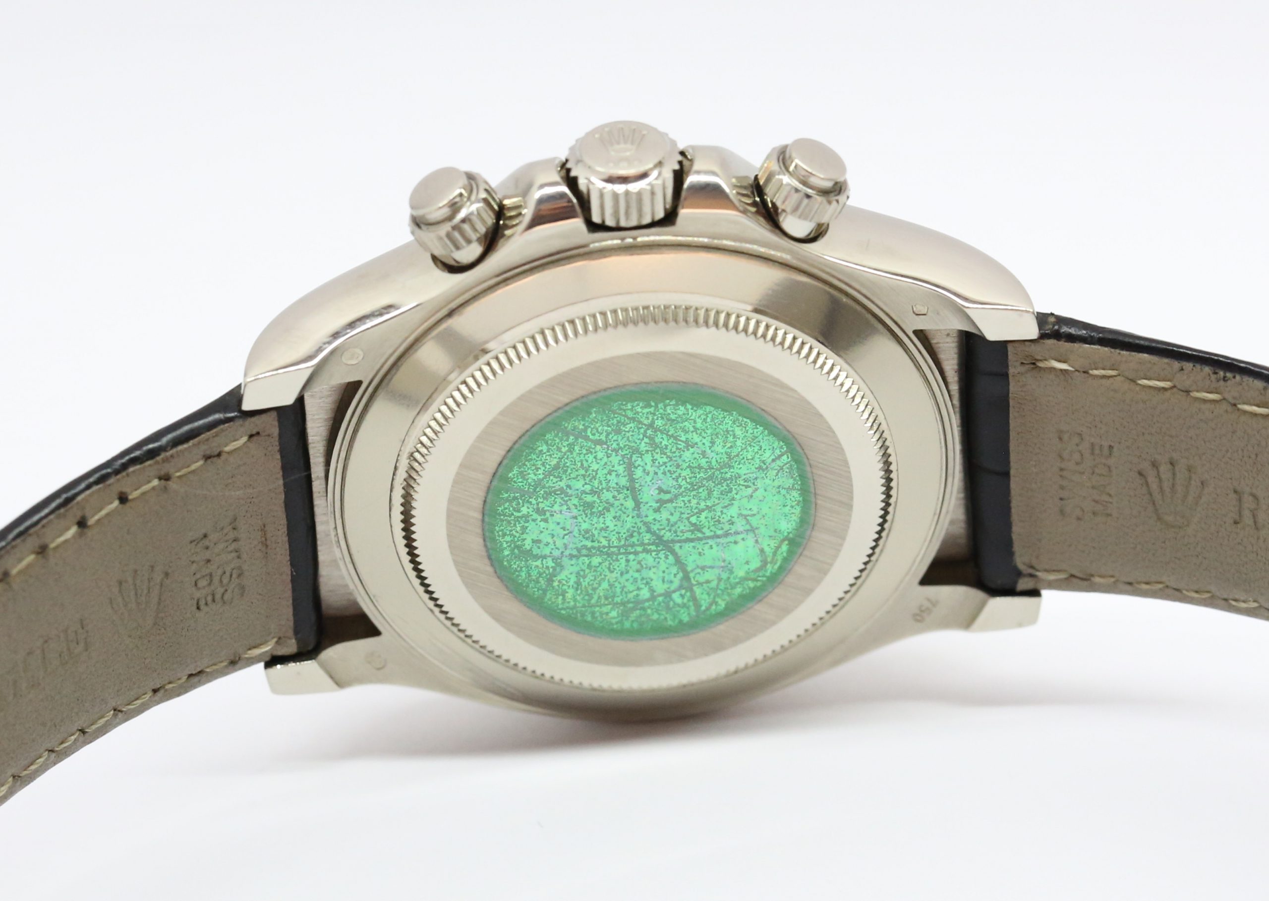 Rolex Daytona in 18ct White Gold with Meterorite Dial on Strap Ref. 116519 Circa: 2006 Complete with Box and Papers. - Image 5