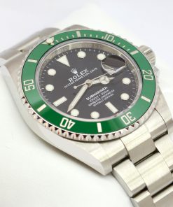 Rolex Submariner Date, Green Cerachrom Bezel, Black Index Dial on a Rolex OysterSteel Bracelet, Ref: 126610LV, Circa: 2020, Complete with Box & Papers