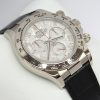Rolex Daytona in 18ct White Gold with Meterorite Dial on Strap Ref. 116519 Circa: 2006 Complete with Box and Papers.