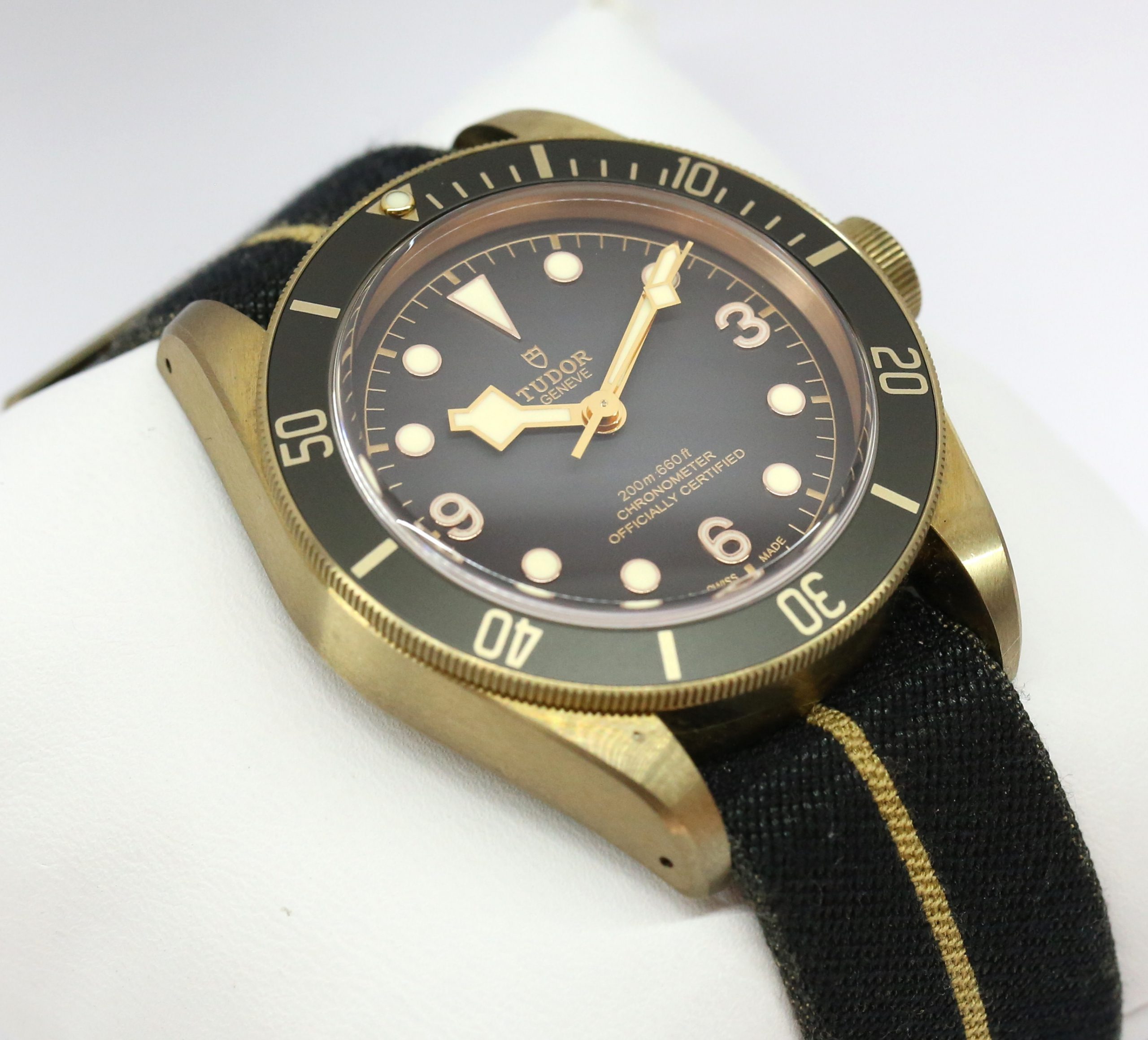 Tudor Black Bay Bronze Slate Grey, on Nato, Reference: 79250BA, Circa: 2020, Complete with Box and Papers