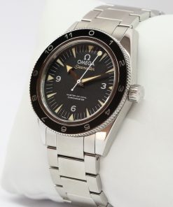 Alternative view of Omega Seamaster 300 Spectre 007, Stainless Steel on Omega Bracelet, Black Index Dial, Ref: 23332412101001 , Circa: 2015, Complete with Box & Papers