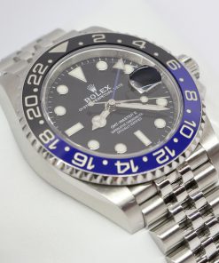 Rolex GMT Master II in stainless steel, Ceramic Blue Black Bezel on Rolex stainless steel Jubilee Bracelet, Ref 126710BLNR, Circa: 2019, Complete with Box & Papers