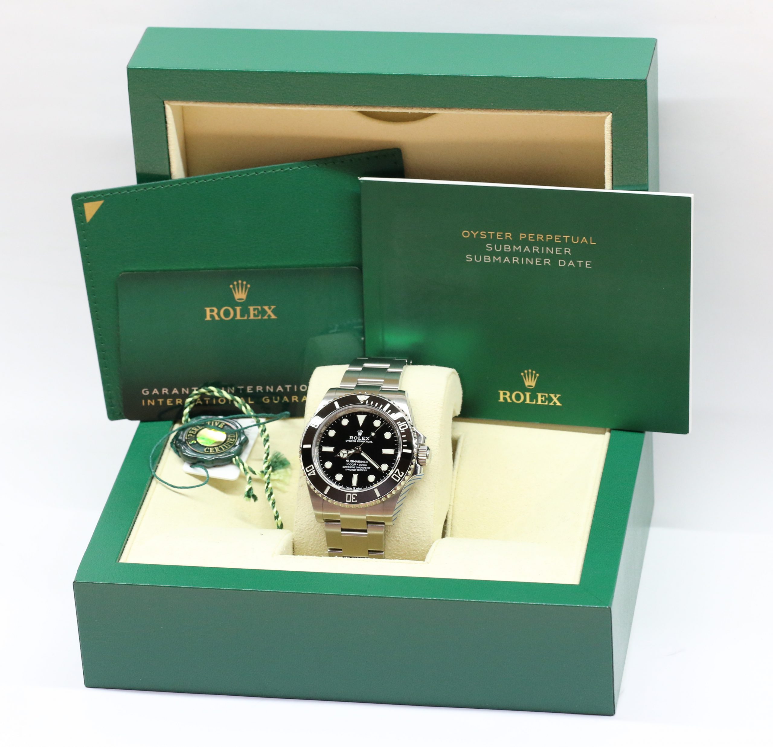 Rolex Submariner Non-Date 41mm, in Rolex OysterSteel on Rolex Oyster Bracelet, Reference: 124060, Circa: 2020, Complete with Box, Papers & Balance of Rolex Factory Warranty - Image 7