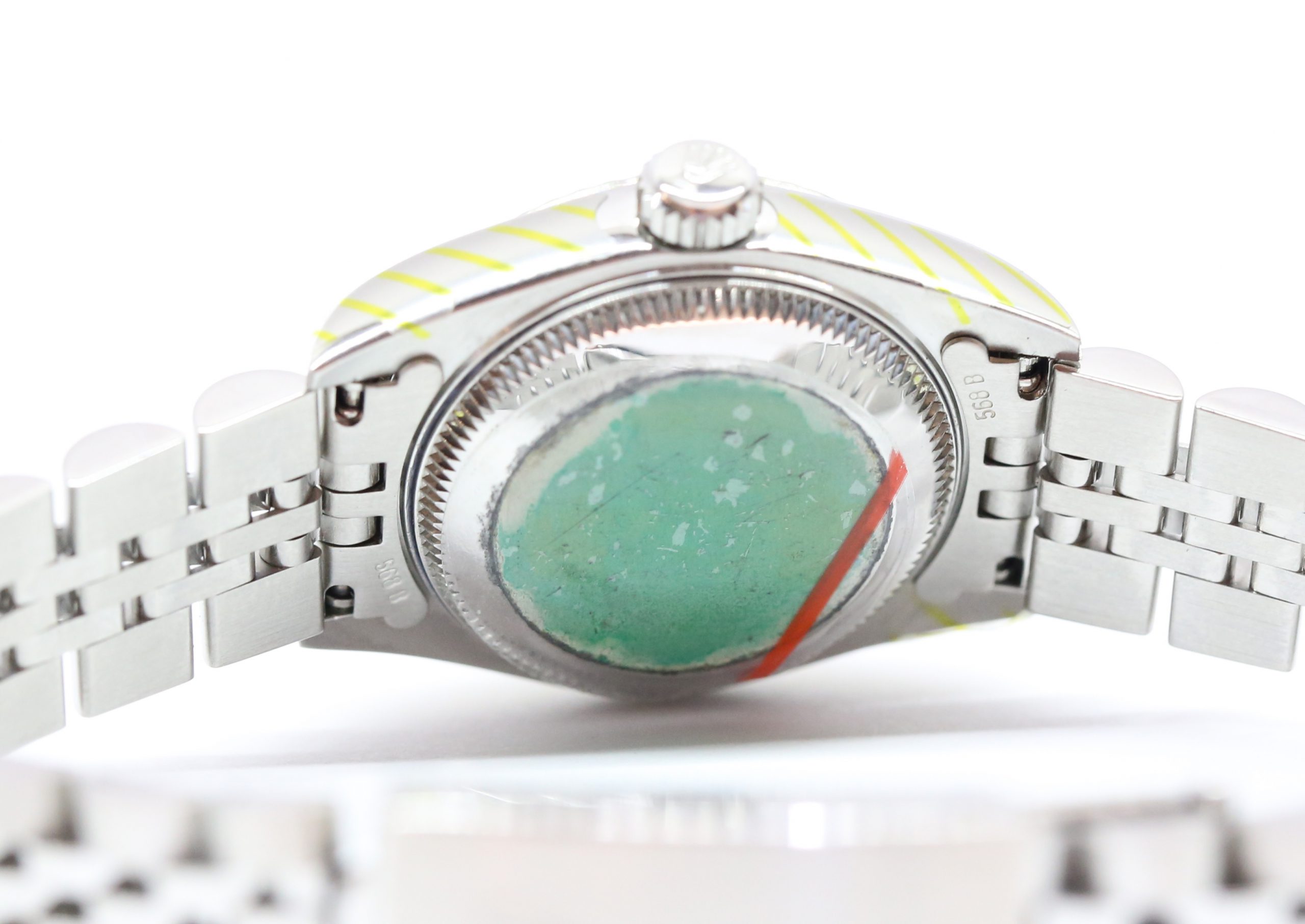 Rolex Datejust 26mm Stainless Steel White Gold Bezel on Jubilee Bracelet, Reference 69174, Circa: 1993, Just Returned from Rolex Service, with Box & Rolex Service Receipt - Image 5