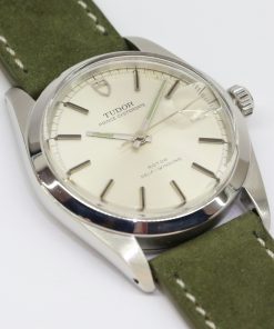 Tudor Prince OysterDate, Vintage, in stainless steel, Silver index