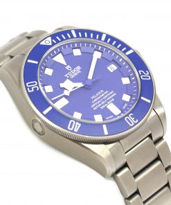 Tudor Pelagos Titanium with Blue Dial on Tudor Bracelet Ref. 25600TB Circa: 2019 Complete with Box and Papers
