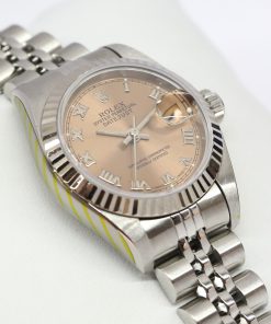 Rolex Datejust 26mm Stainless Steel White Gold Bezel on Jubilee Bracelet, Reference 69174, Circa: 1993, Just Returned from Rolex Service, with Box & Rolex Service Receipt