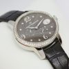 Girard-Perregaux Cat’s Eye Power Reserve with Diamond Bezel on Grey GP AlligatorStrap and Folding Buckle Ref. 80486D11A862-CK8A Complete with Box and Papers
