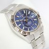 Rolex Sky-Dweller Stainless Steel & 18ct White Gold Bezel, Blue Index Dial, on Oystersteel Bracelet, Ref: 326934, circa: 2021, Complete with Box & Papers