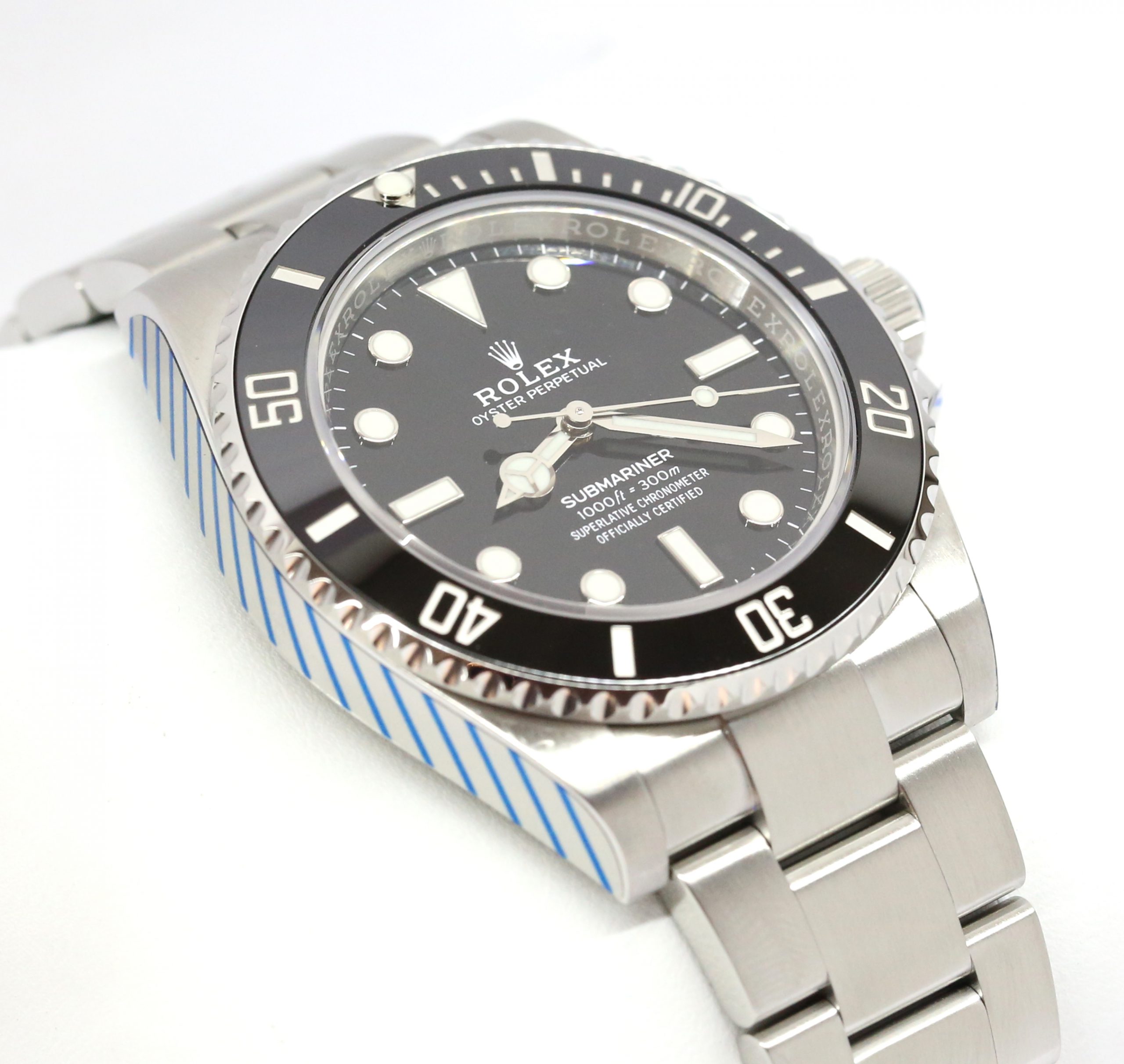 Rolex Submariner Non-Date 41mm, in Rolex OysterSteel on Rolex Oyster Bracelet, Reference: 124060, Circa: 2020, Complete with Box, Papers & Balance of Rolex Factory Warranty
