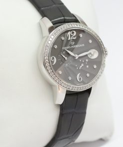 Alternative view of Girard-Perregaux Cat’s Eye Power Reserve with Diamond Bezel on Grey GP AlligatorStrap and Folding Buckle Ref. 80486D11A862-CK8A Complete with Box and Papers