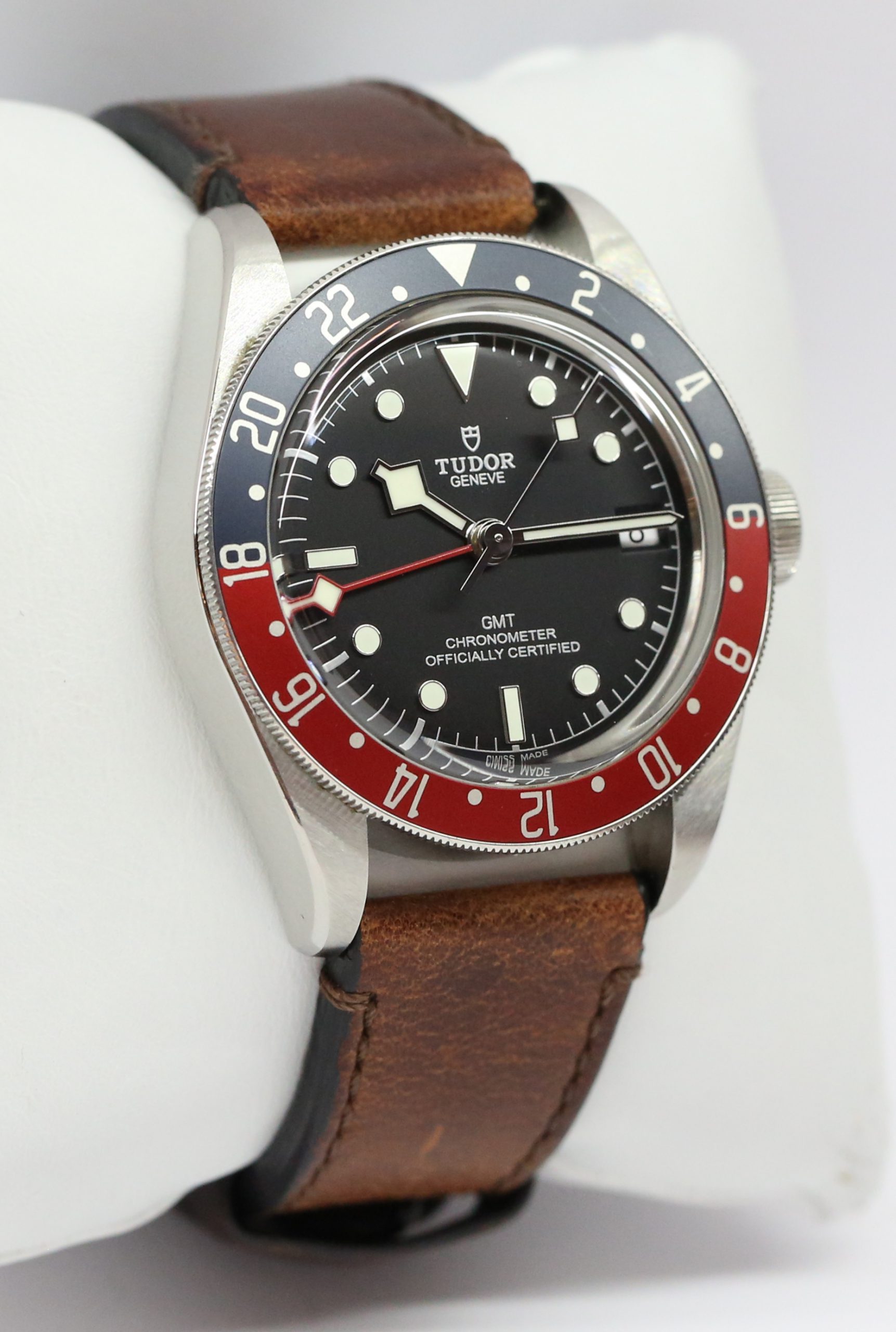 Tudor Black Bay GMT Stainless Steel on Strap with Tudor Deployant Clasp, Pepsi Bezel, Ref: 79830RB, Circa: 2019, Complete with Box, Papers & - Image 3