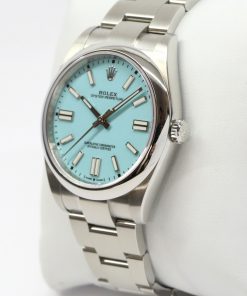 Alternative view of Rolex Oyster Perpetual 41, Torquise Blue Dial, Reference 124300, Circa: 2021, Complete with Box & Papers