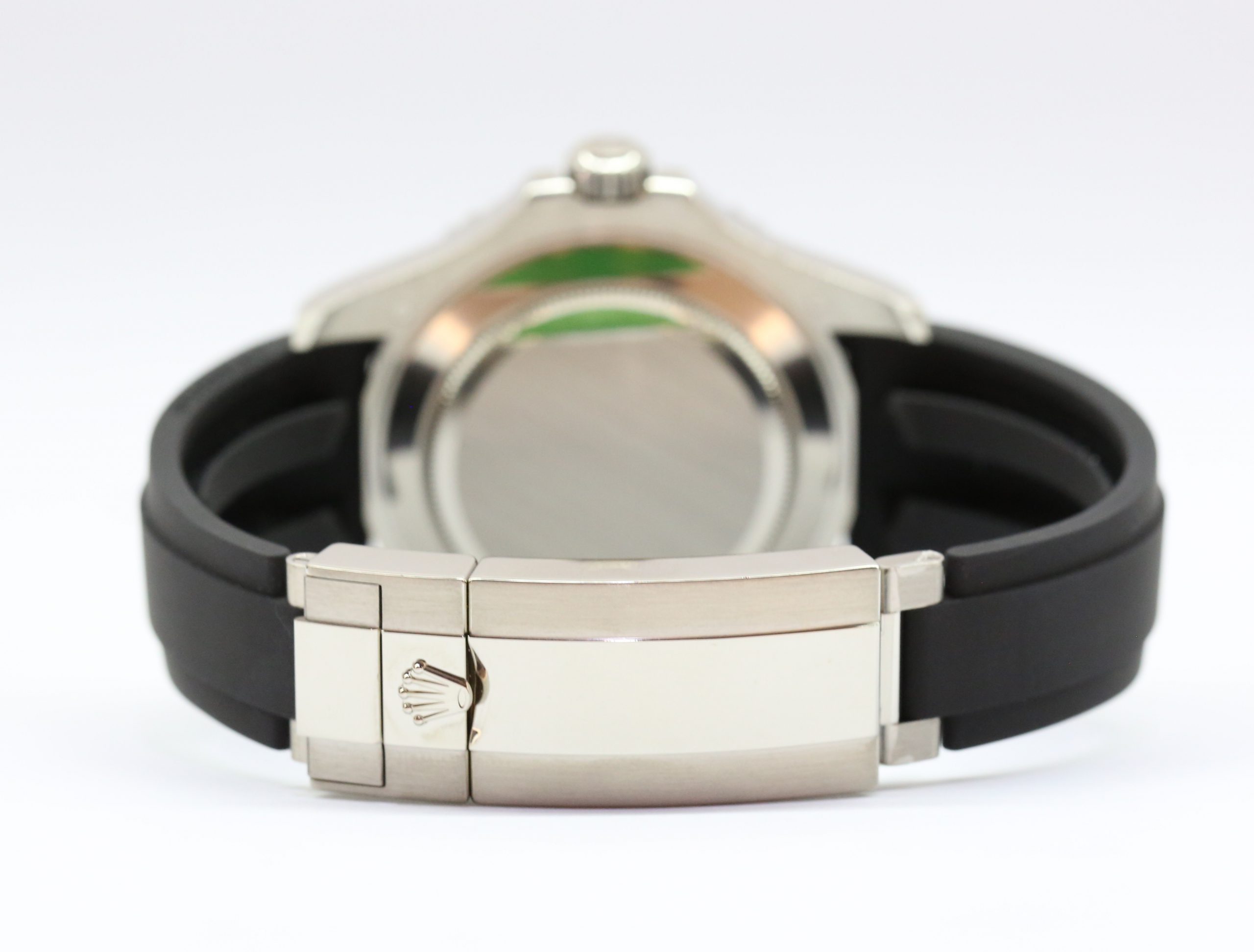 Rolex Yacht-Master 42 in 18k White Gold, Black index dial and Black ceramic bezel on Rolex Oysterflex band Ref:226659 Circa. 8/2020 Complete with Box and Papers - Image 6