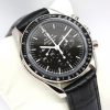 Omega Speedmaster in stainless steel, 50th Anniversary Limited Edition series of 1,957 Black index dial, on an Omega bracelet, Ref: 31133425001001 Ca. 01-06-2011 comes with tool kit, box and books.