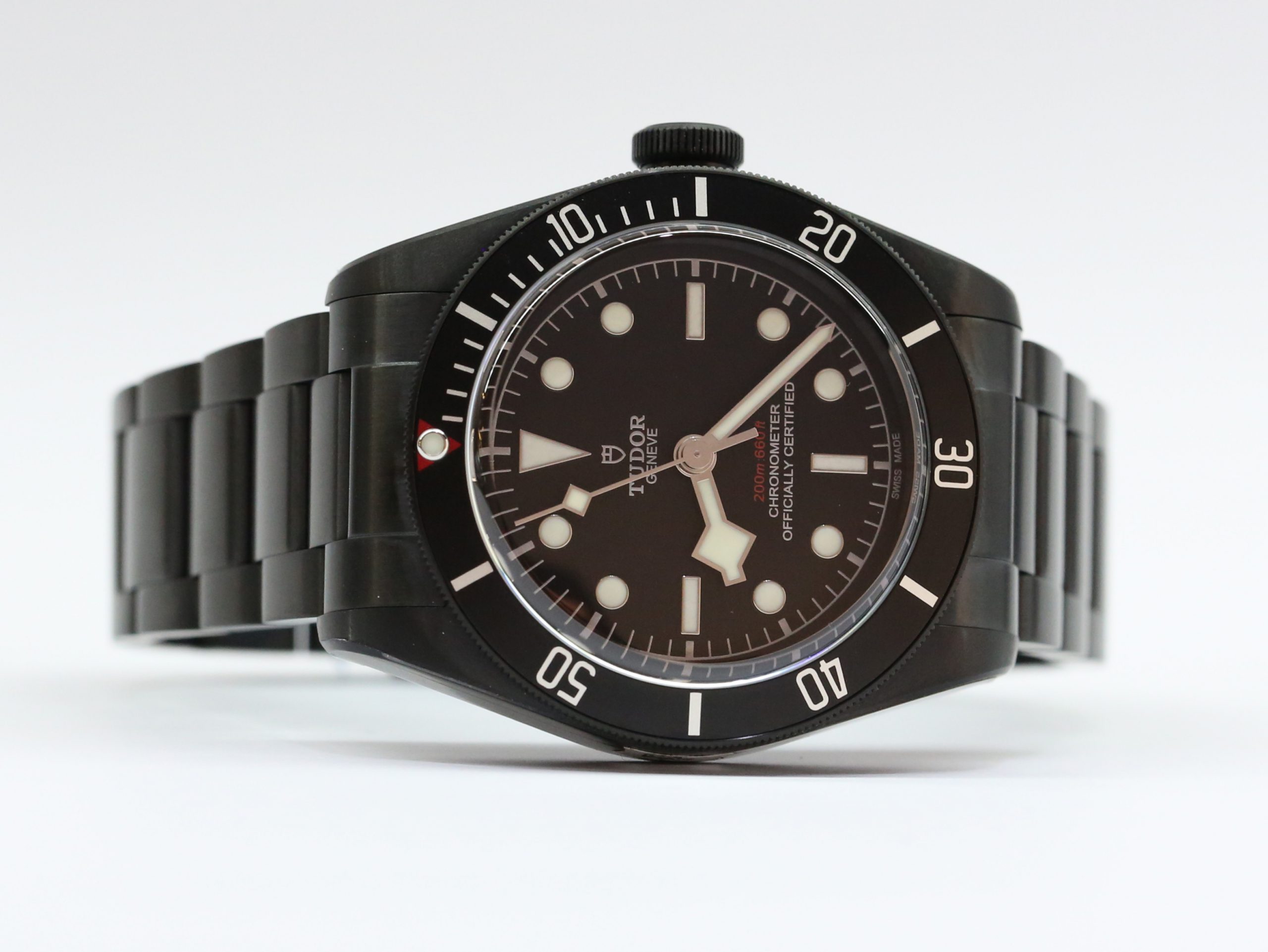 Tudor Heritage Black Bay Dark in Stainless Steel PVD with Black Index Dial on Tudor Black Steel Bracelet Ref. 79230DK Circa: 2021 Complete with Box and Papers, Balance of Factory Warranty - Image 3