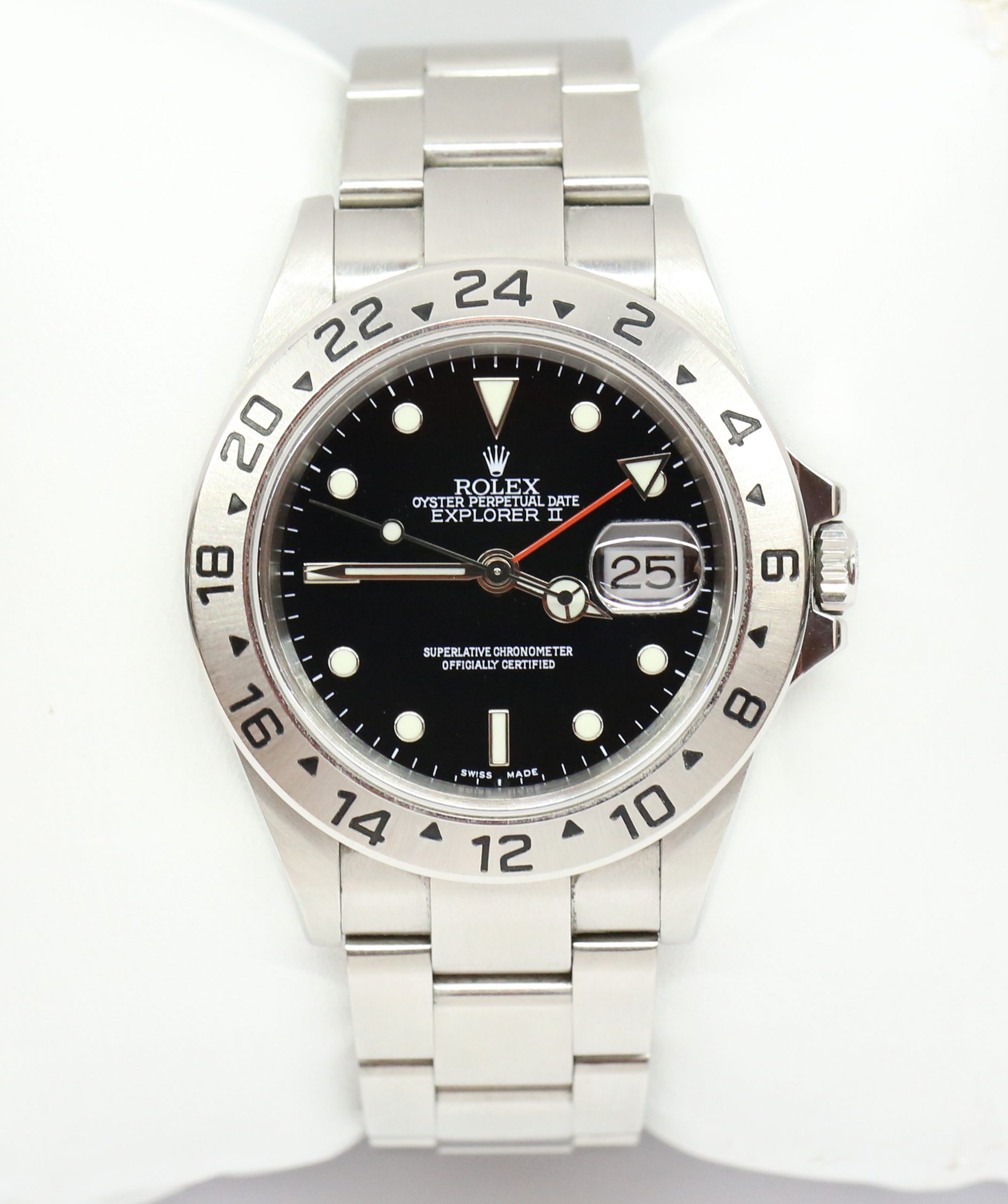 Rolex Explorer 2 GMT, Stainless Steel, Black Index Dial on Rolex Oyster Bracelet, Reference: 16570T, Circa: 2006, with Box & Papers - Image 3