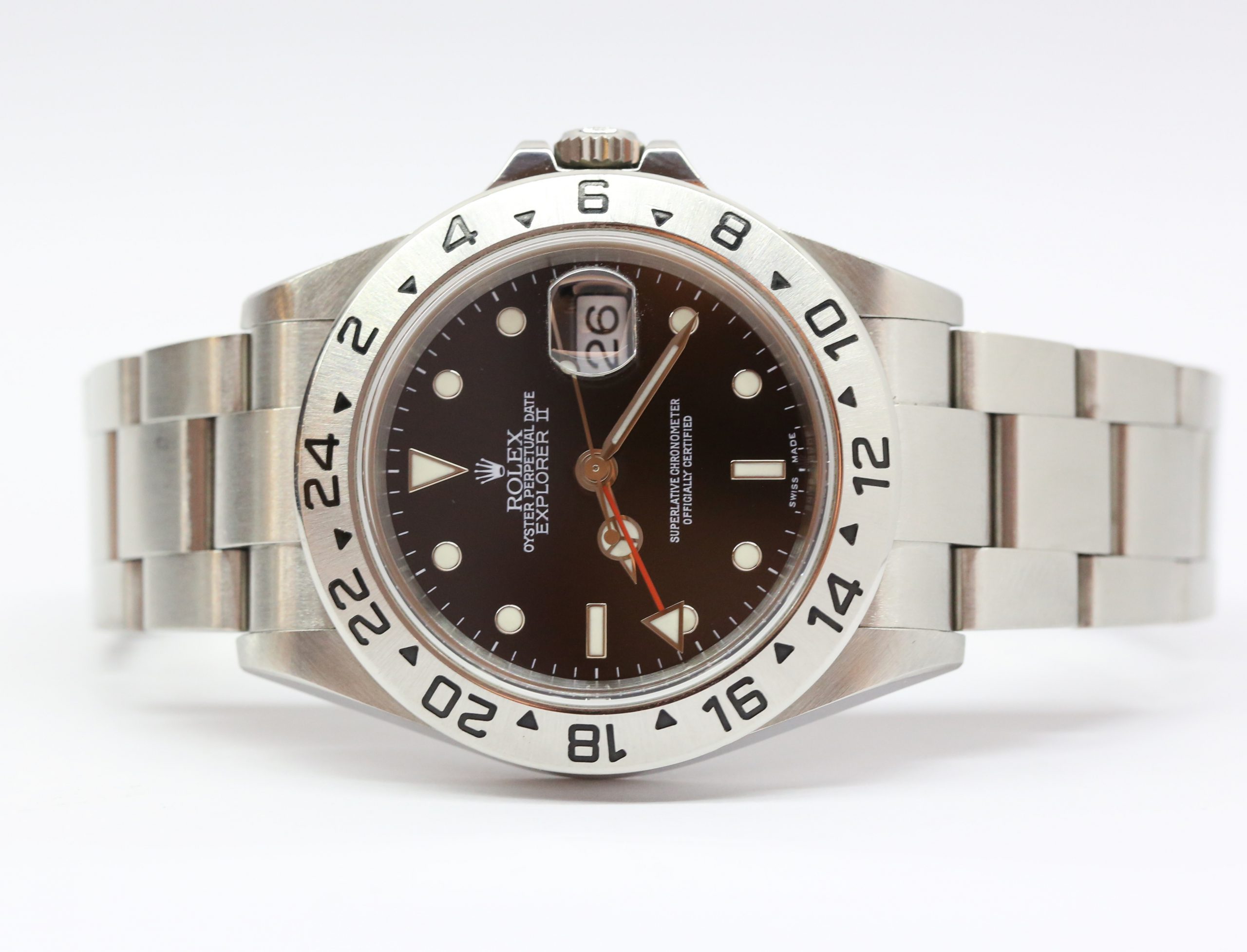 Rolex Explorer 2 GMT, Stainless Steel, Black Index Dial on Rolex Oyster Bracelet, Reference: 16570T, Circa: 2006, with Box & Papers - Image 7