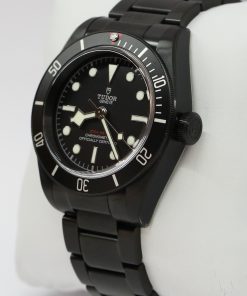 Alternative view of Tudor Heritage Black Bay Dark in Stainless Steel PVD with Black Index Dial on Tudor Black Steel Bracelet Ref. 79230DK Circa: 2021 Complete with Box and Papers, Balance of Factory Warranty