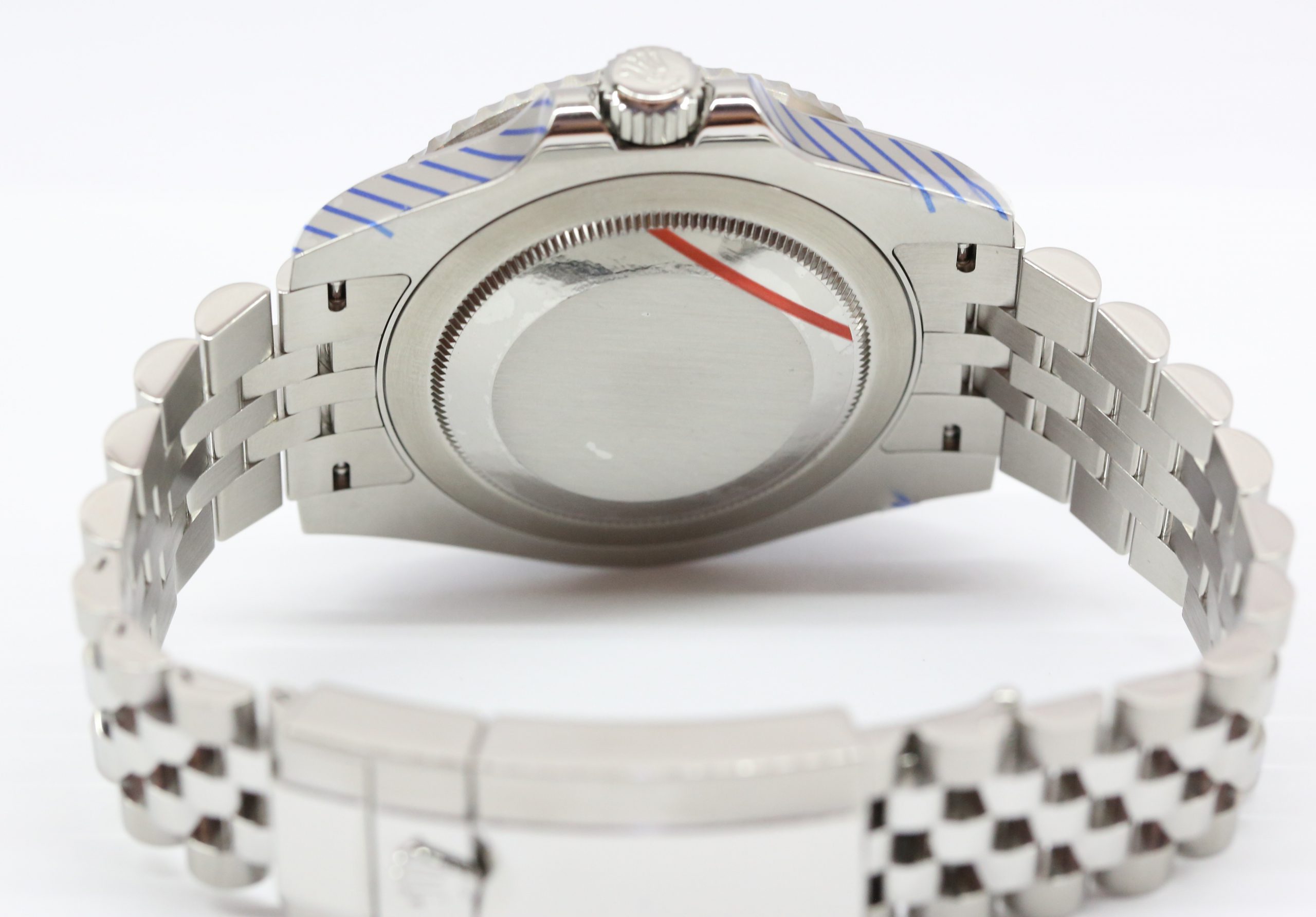 Rolex Oyster Perpetual GMT Master 2 in Stainless Steel with Pepsi Bezel and Black Index Dial on Rolex Jubilee Bracelet Ref. 126710BLRO Circa: 2018 - Image 6