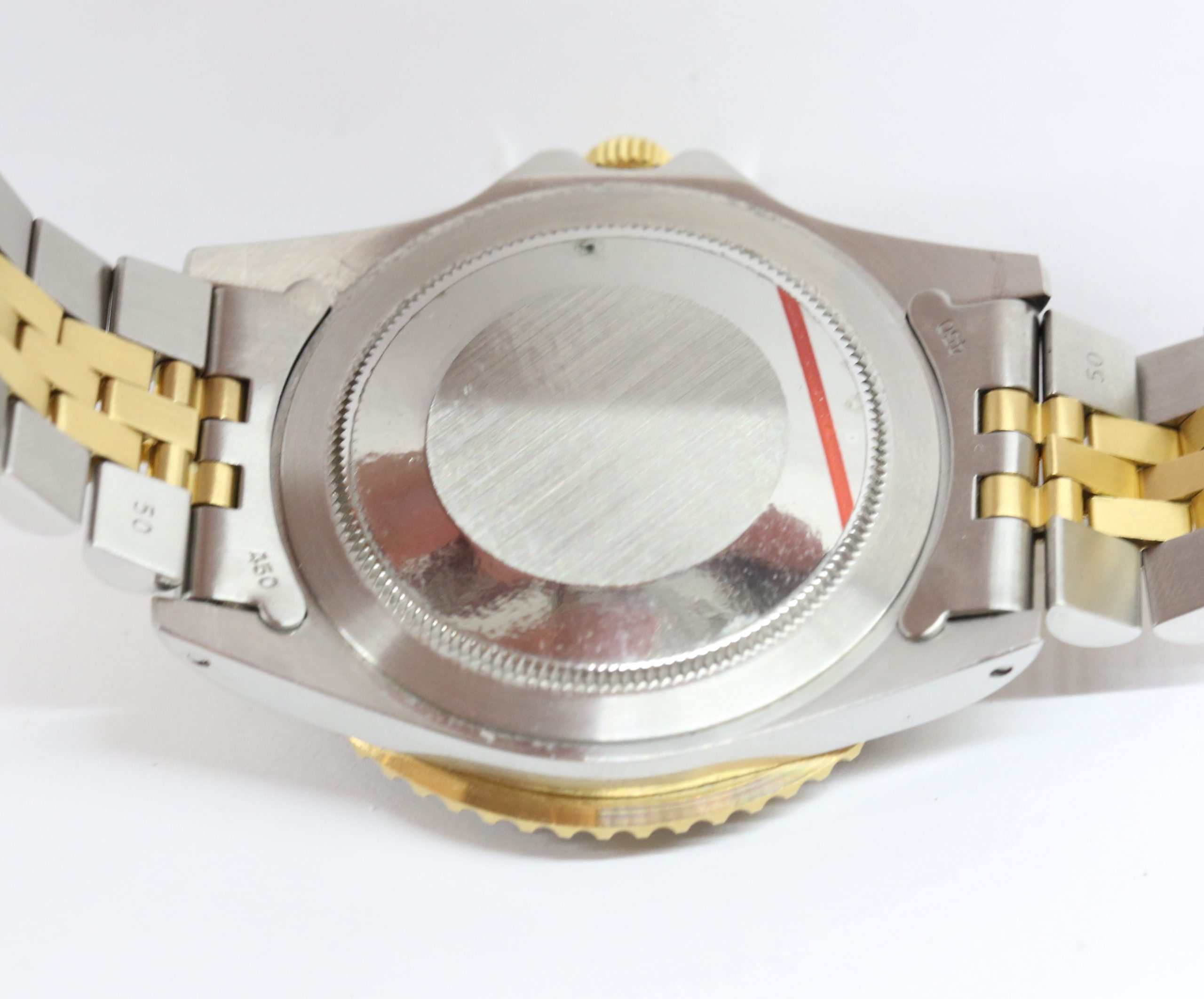Rolex Oyster Perpetual GMT Master in 18ct Yellow Gold and Stainless Steel on Rolex Jubilee Bracelet Ref. 16753 Circa: 1987 - Image 4