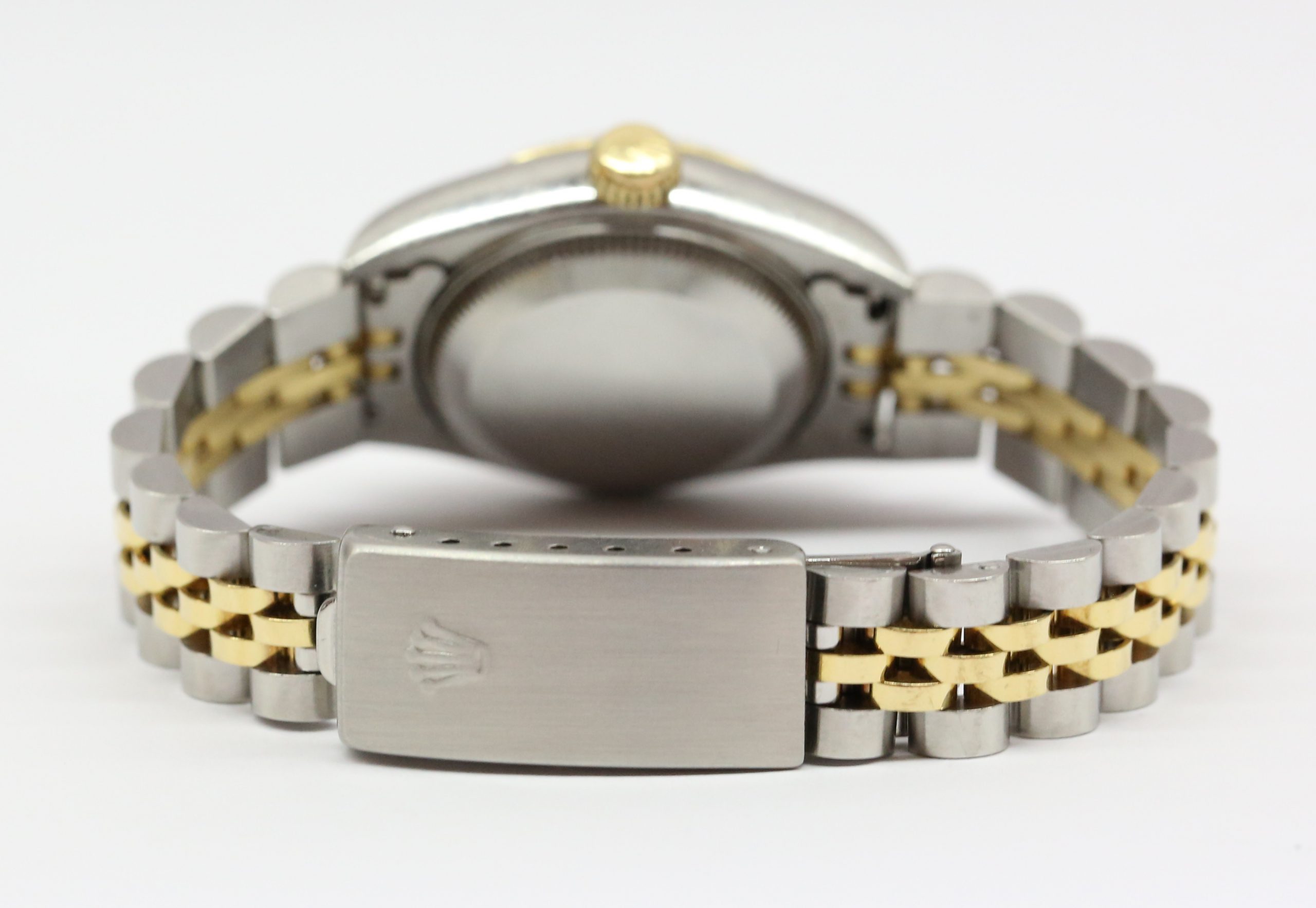 Rolex Datejust 26mm 18ct Yelow Gold & Stainless Steel, White Roman Dial on Rolex Jubilee Bracelet, Reference: 69173, Circa: 1995, with Box - Image 4